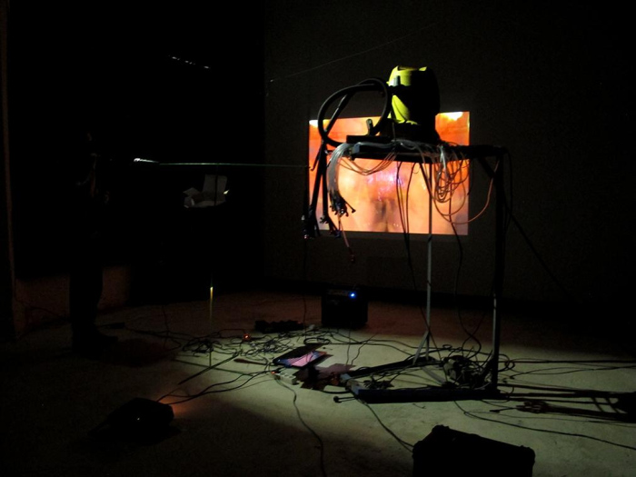 Living Is Not as Serious as You Might Think I, 2020, installation view at Sipola Residency,\&nbsp;Finland